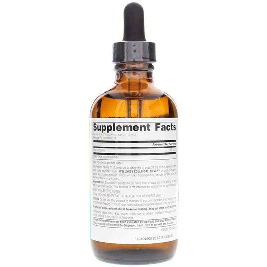Wellness Colloidal Silver 30 PPM, SNN